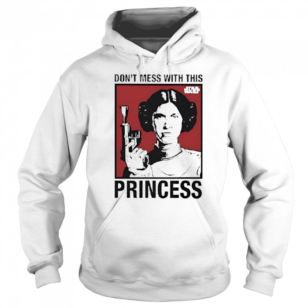 Rebel style icon princess leia Star wars shirt Hoodie