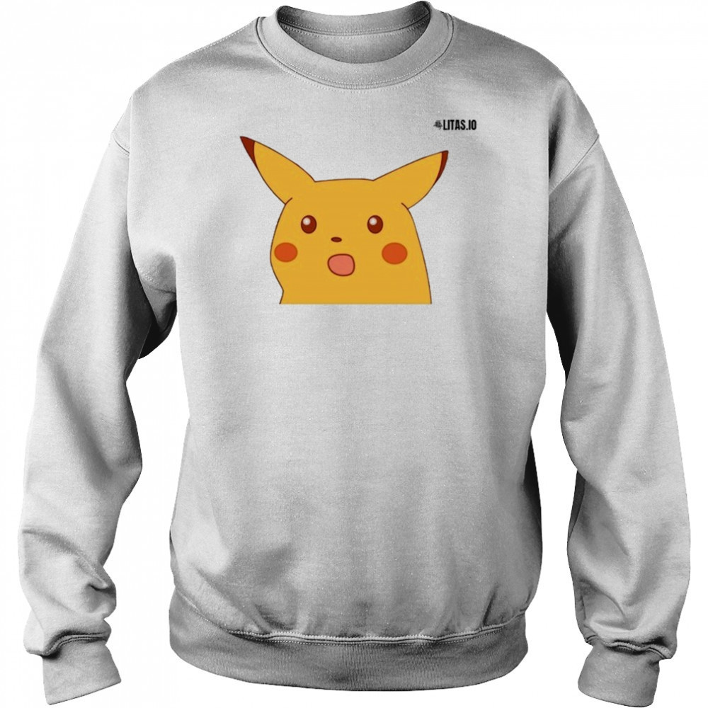 Surprised Pikachu Litas.IO T-shirt Sweatshirt