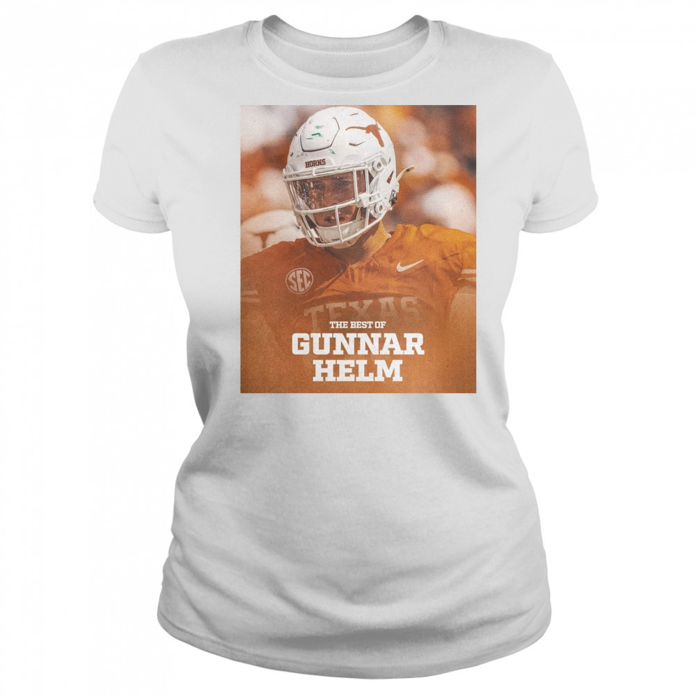 Texas Longhorns Football Gunnar Helm The Best Of Gunnar Helm Poster t-shirt Women's T-shirt