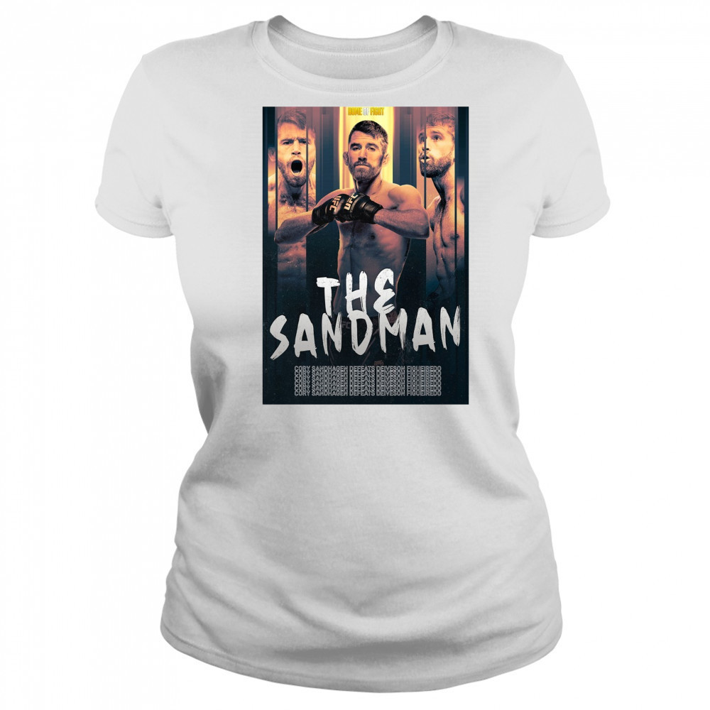 The Sandman Cory Sandhagen Defeats Deiveson Figueiredo Home Of Fight 2025 Poster t-shirt Women's T-shirt