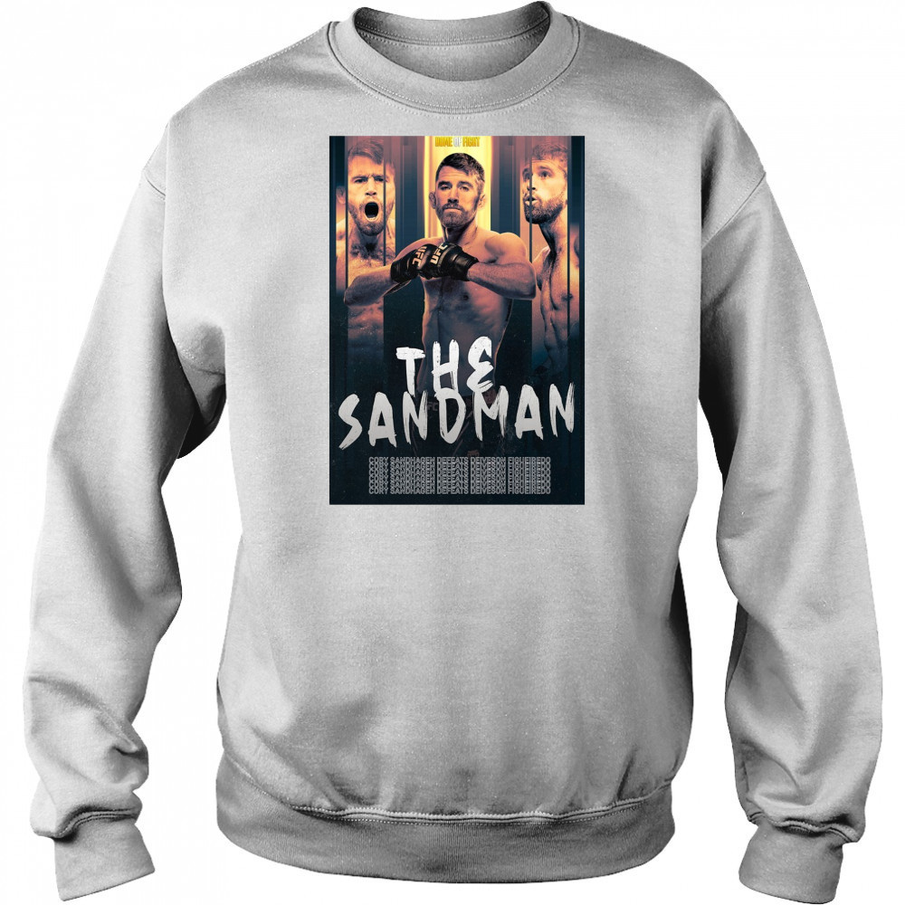 The Sandman Cory Sandhagen Defeats Deiveson Figueiredo Home Of Fight 2025 Poster t-shirt Sweatshirt
