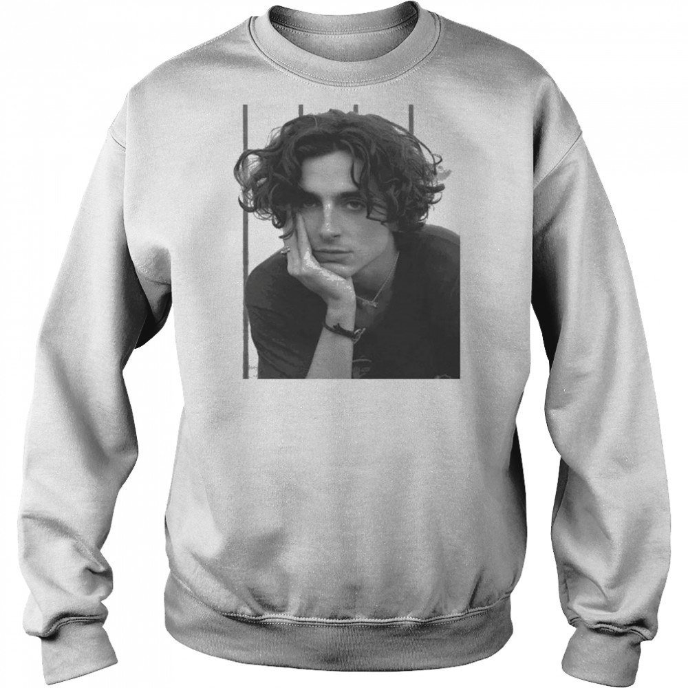 Timothée Chalamet Portrait T-Shirt Sweatshirt