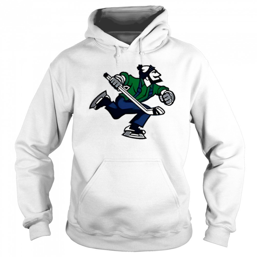 Vancouver canucks retro johnny canuck custom limited hockey shirt Hoodie