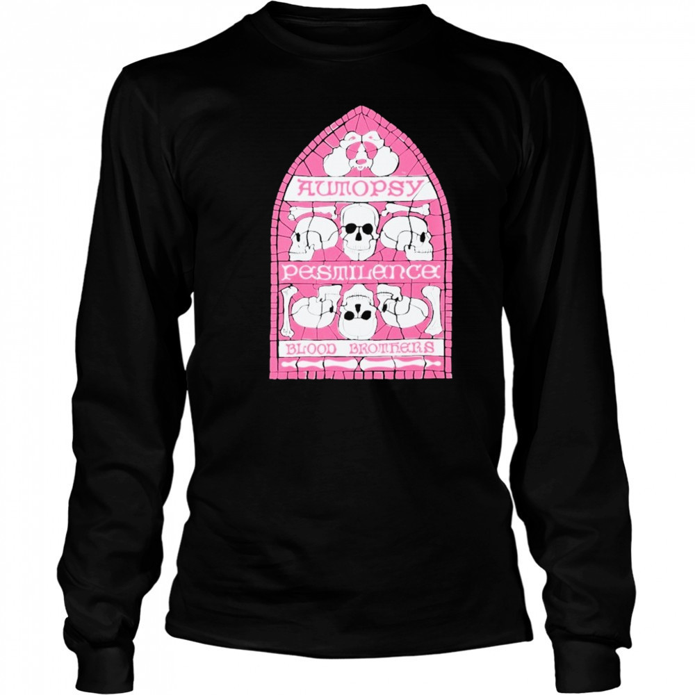 Autopsy Pestilence Blood Brothers T-shirt Long Sleeved