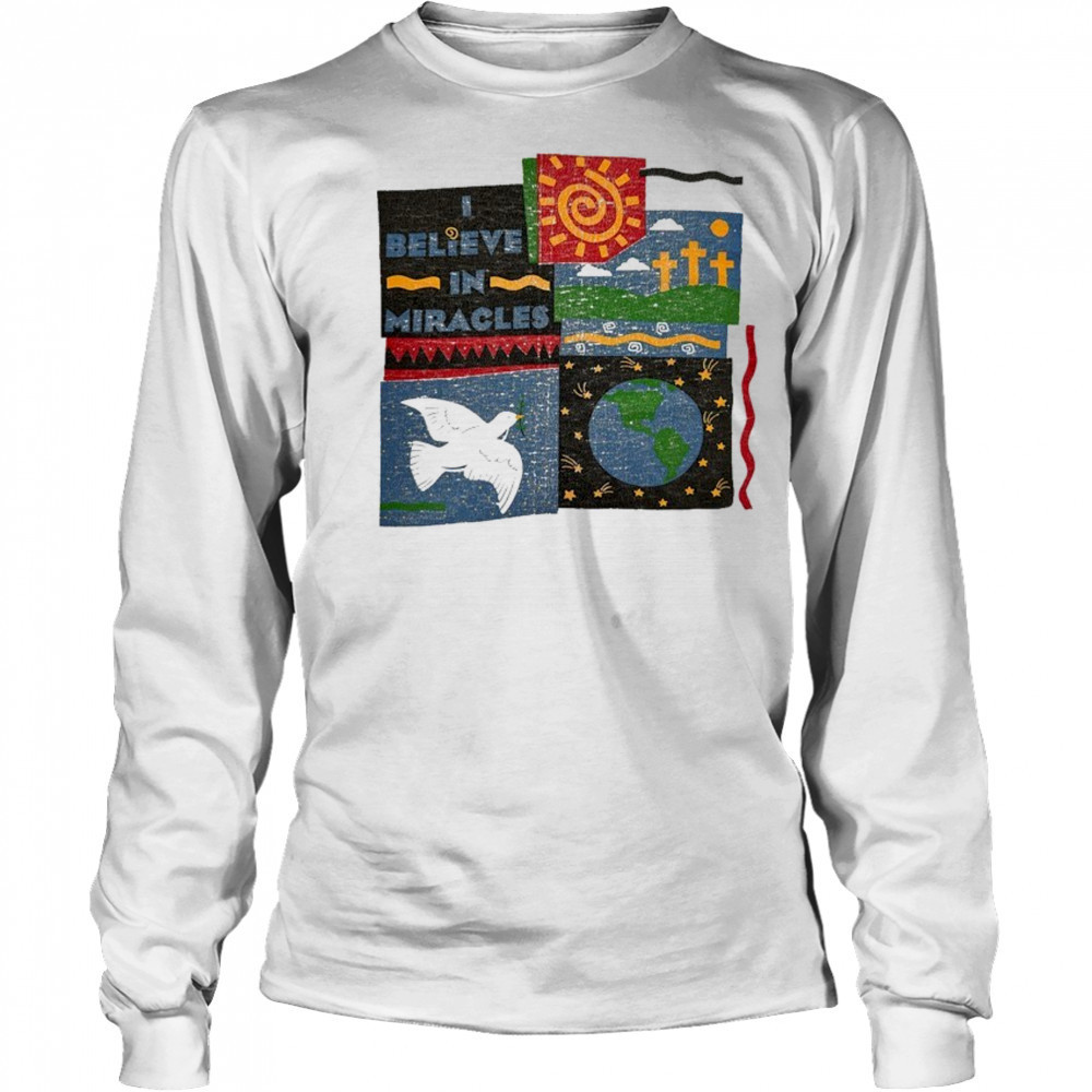 Believe In Miracles T-shirt Long Sleeved