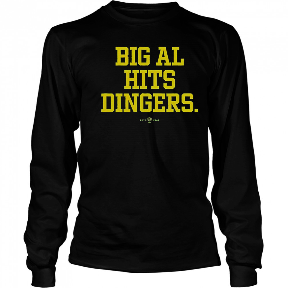 Big Al Hits Dingers T-Shirt Long Sleeved