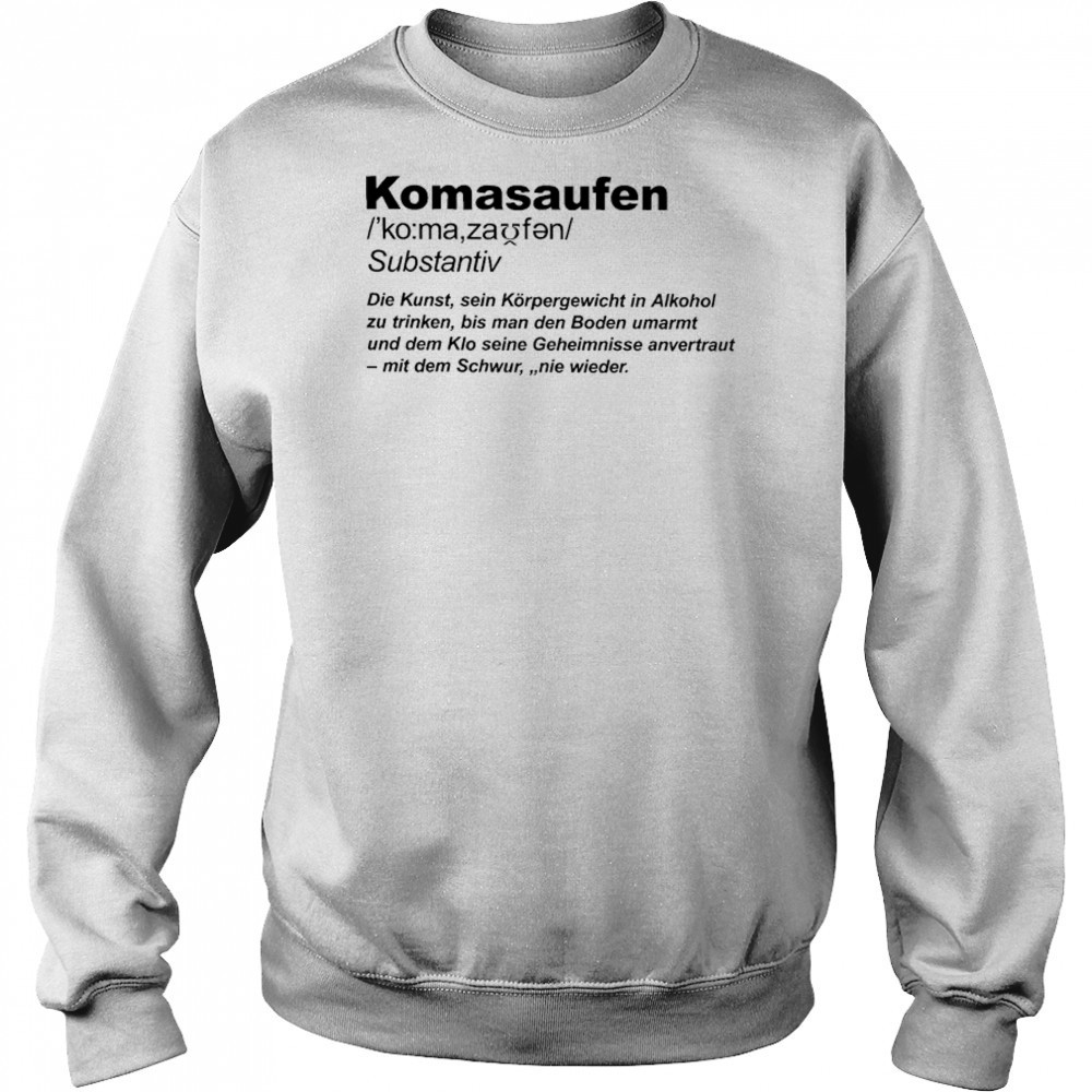Binge Drinking Definition T-shirt Sweatshirt