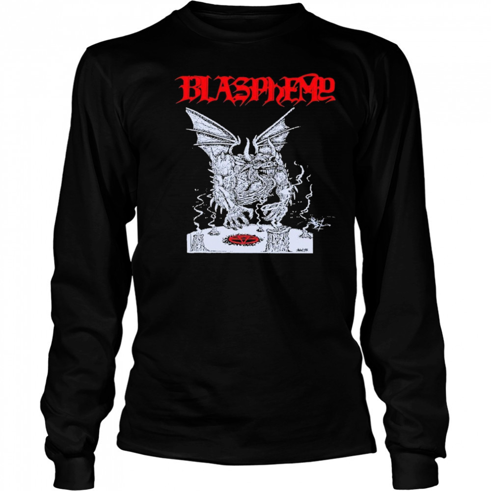 Blasphemey Ritual T-shirt Long Sleeved