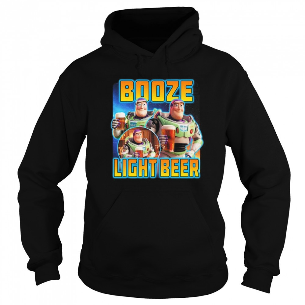 Booze Light Beer Shirt Hoodie