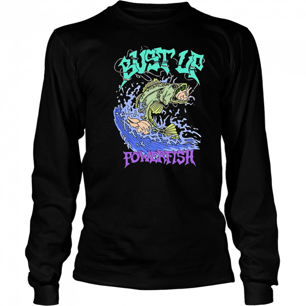 Bust Up Powerfish classic shirt Long Sleeved