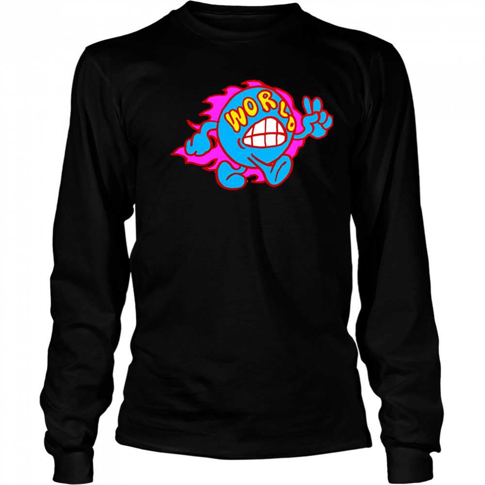 Coming Soon World hello shirt Long Sleeved