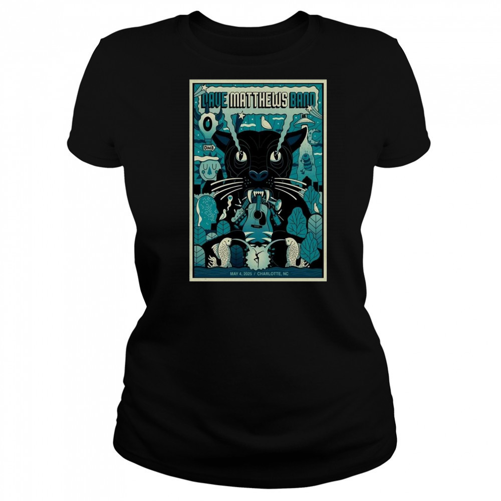 Dave Matthews Band May 4 2025 Charlotte NC Shirt Women's T-shirt