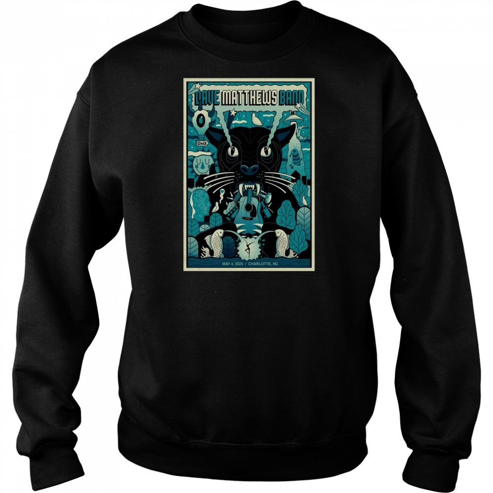 Dave Matthews Band May 4 2025 Charlotte NC Shirt Sweatshirt