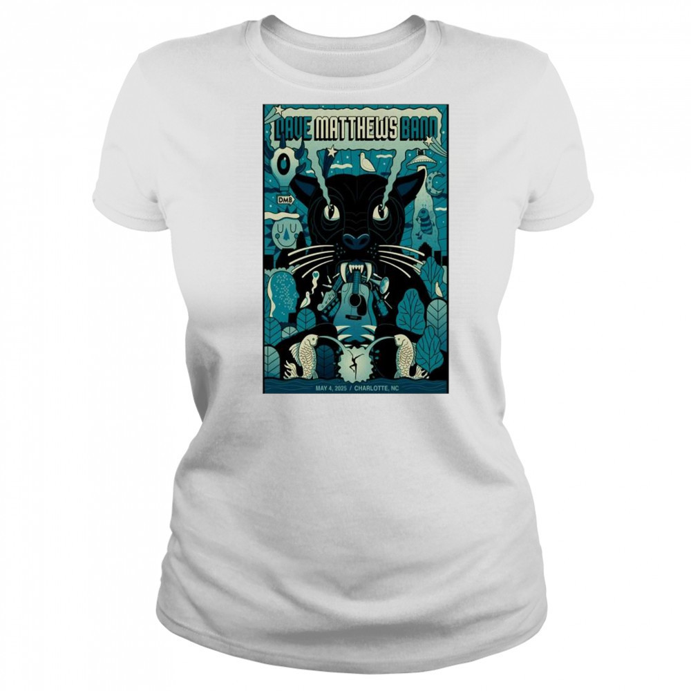 Dave Matthews Band Show May 4 2025 First Ward Park Charlotte NC t-shirt Women's T-shirt