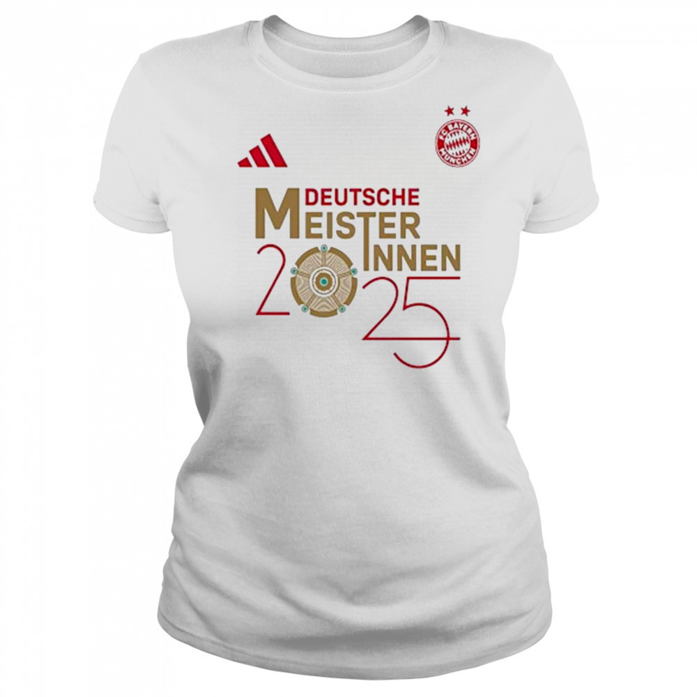 FC Bayern Munich Deutsche Meisterinnen 2025 Shirt Women's T-shirt
