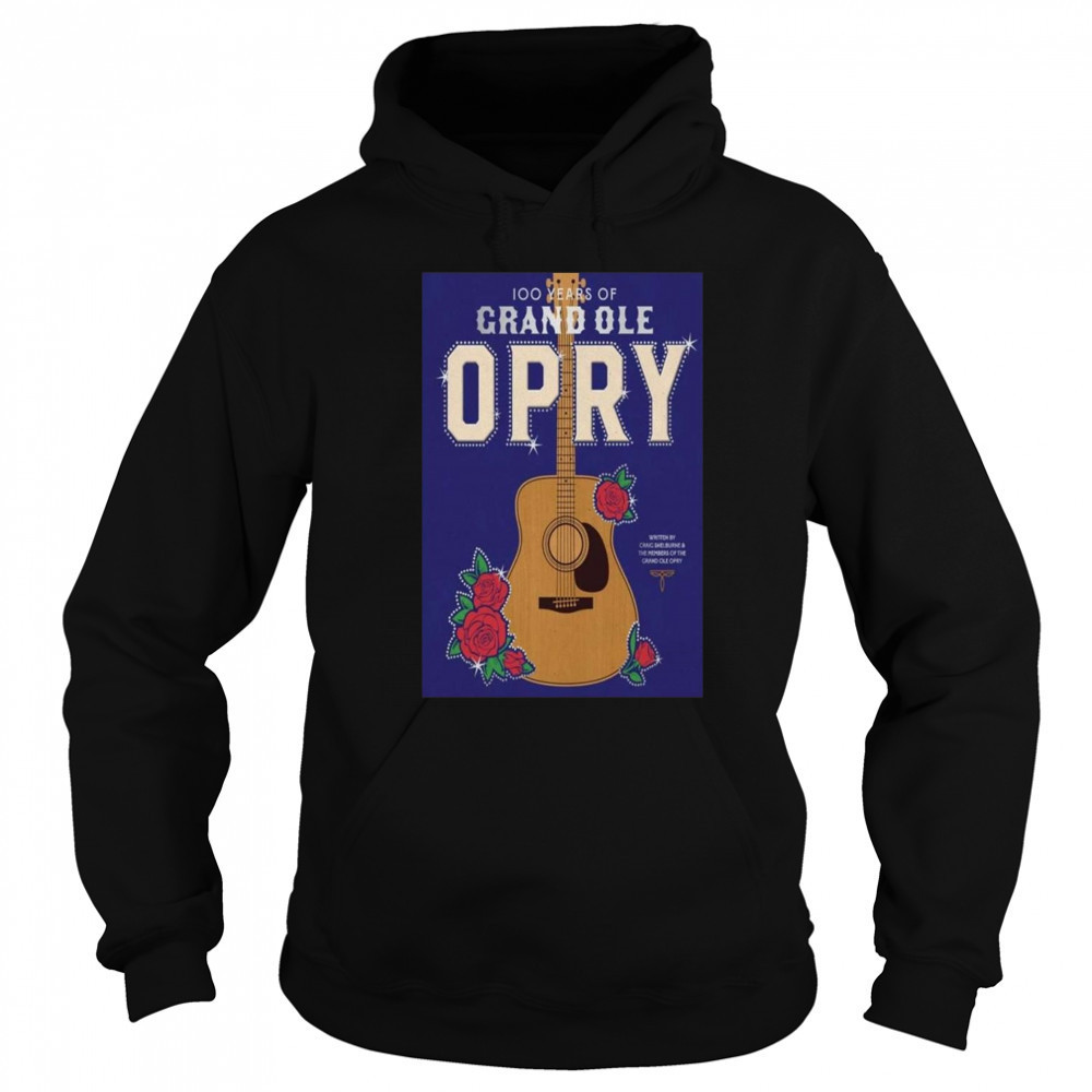 Grand Ole Opry Poster 100 Years of Grand Ole Opry BOOK Shirt Hoodie