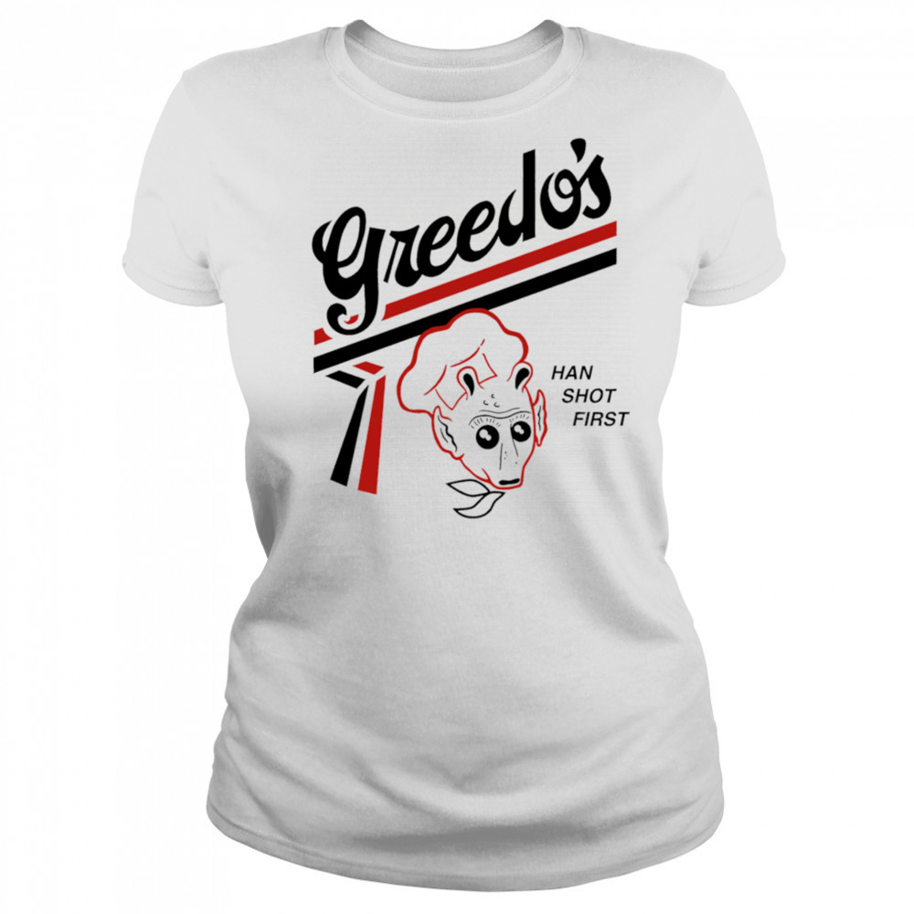 Greedo’s han shot first shirt Women's T-shirt