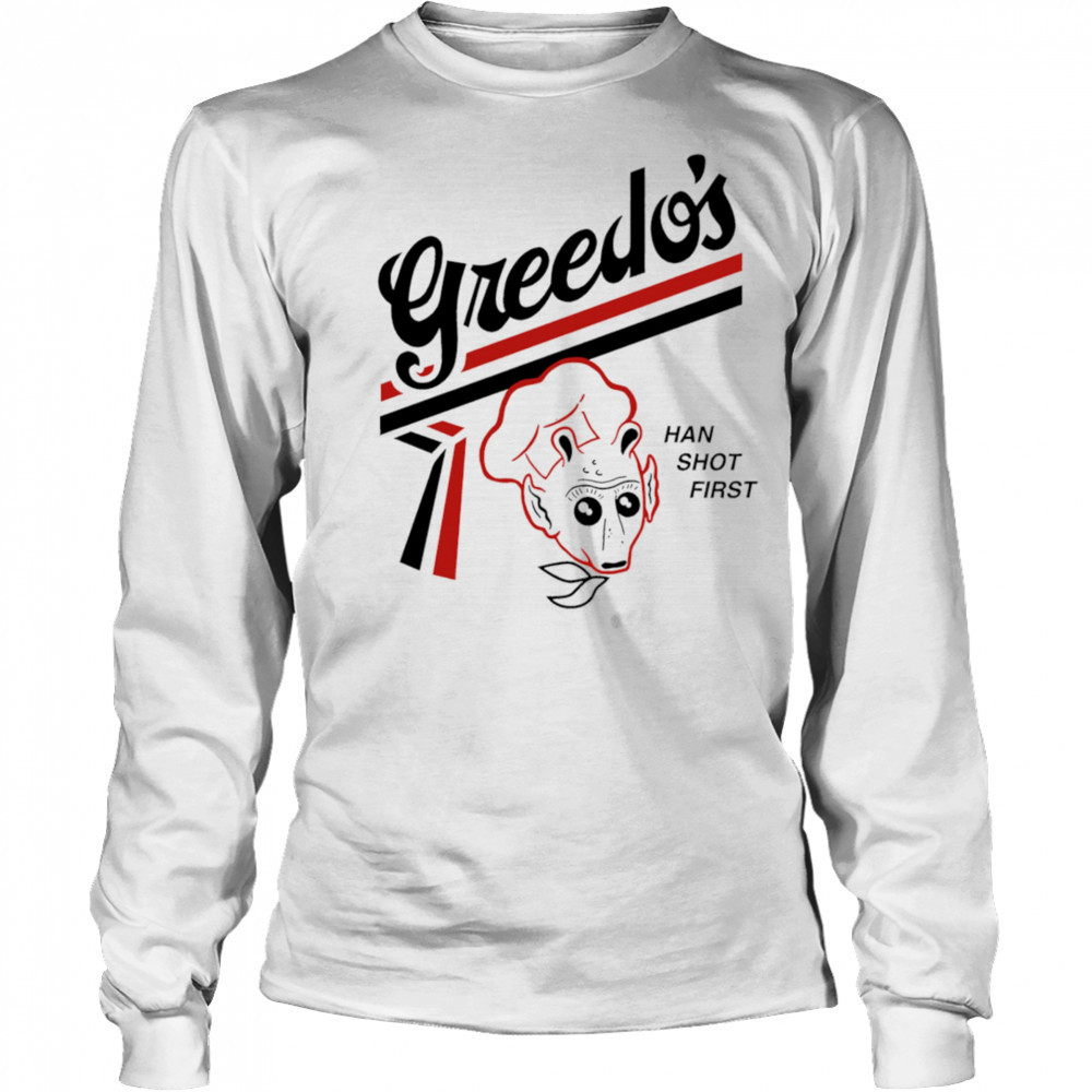 Greedo’s han shot first shirt Long Sleeved