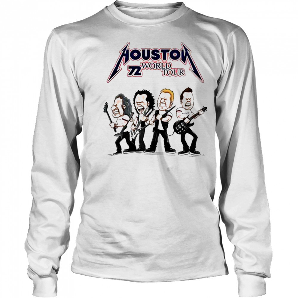 Houston Astros x Metallica 2025 Shirt Long Sleeved