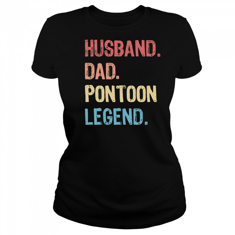 Husband Dad Pontoon Legend T-Shirt Women's T-shirt
