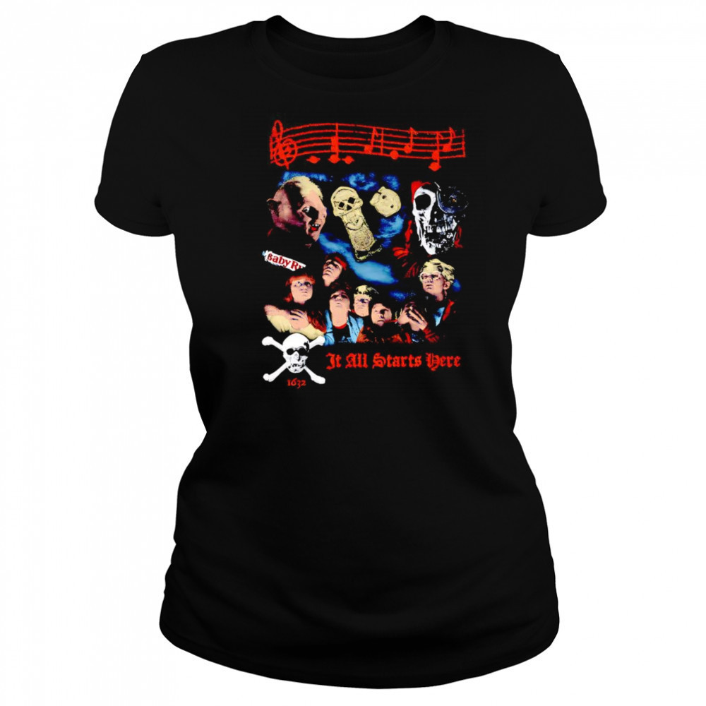 It all starts here shirt Women's T-shirt