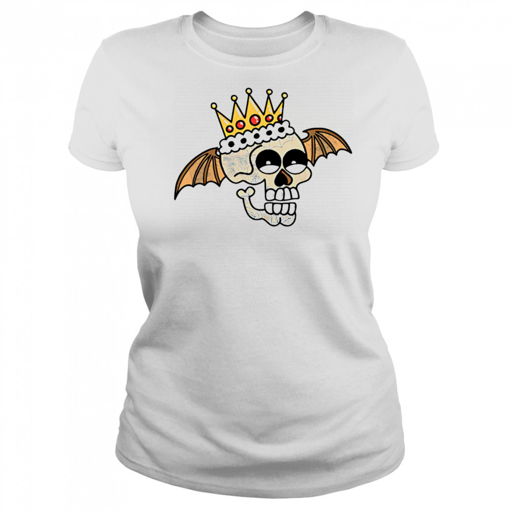 King Skull bat wings shirt Women's T-shirt