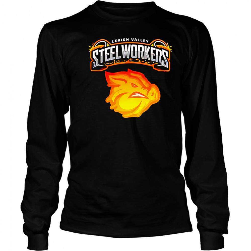 Lehigh Valley IronPigs Steelworker 2025 shirt Long Sleeved