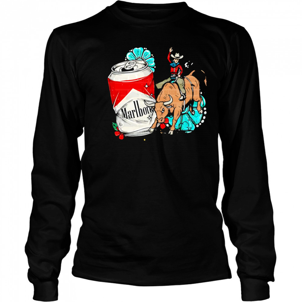 Marlboro beer shirt Long Sleeved