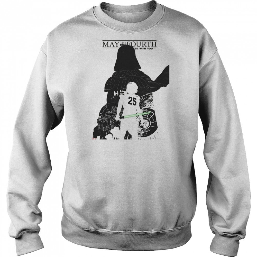 May the Fourth Be With You Star Wars Day with Mississippi State Football 2025 t-shirt Sweatshirt