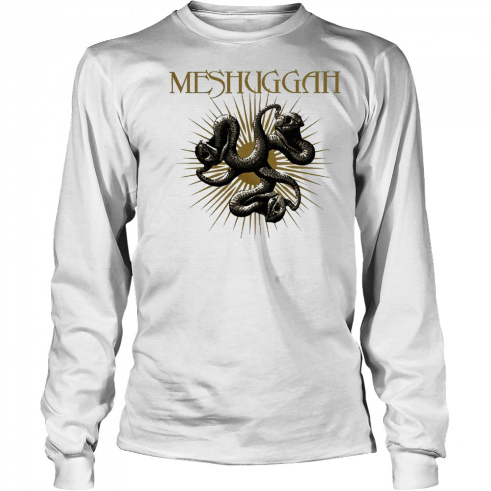 Meshuggah Catch 33 Burs T-shirt Long Sleeved