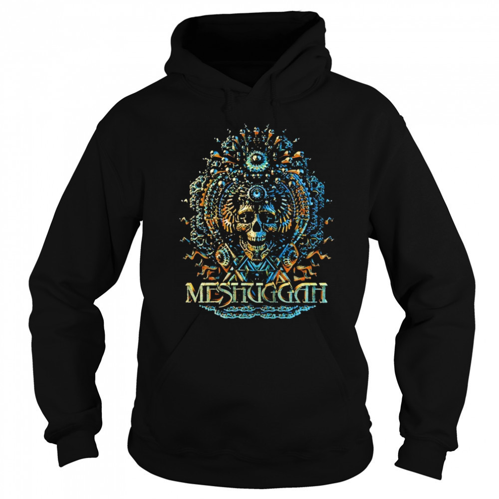 Meshuggah Electric Skull T-shirt Hoodie