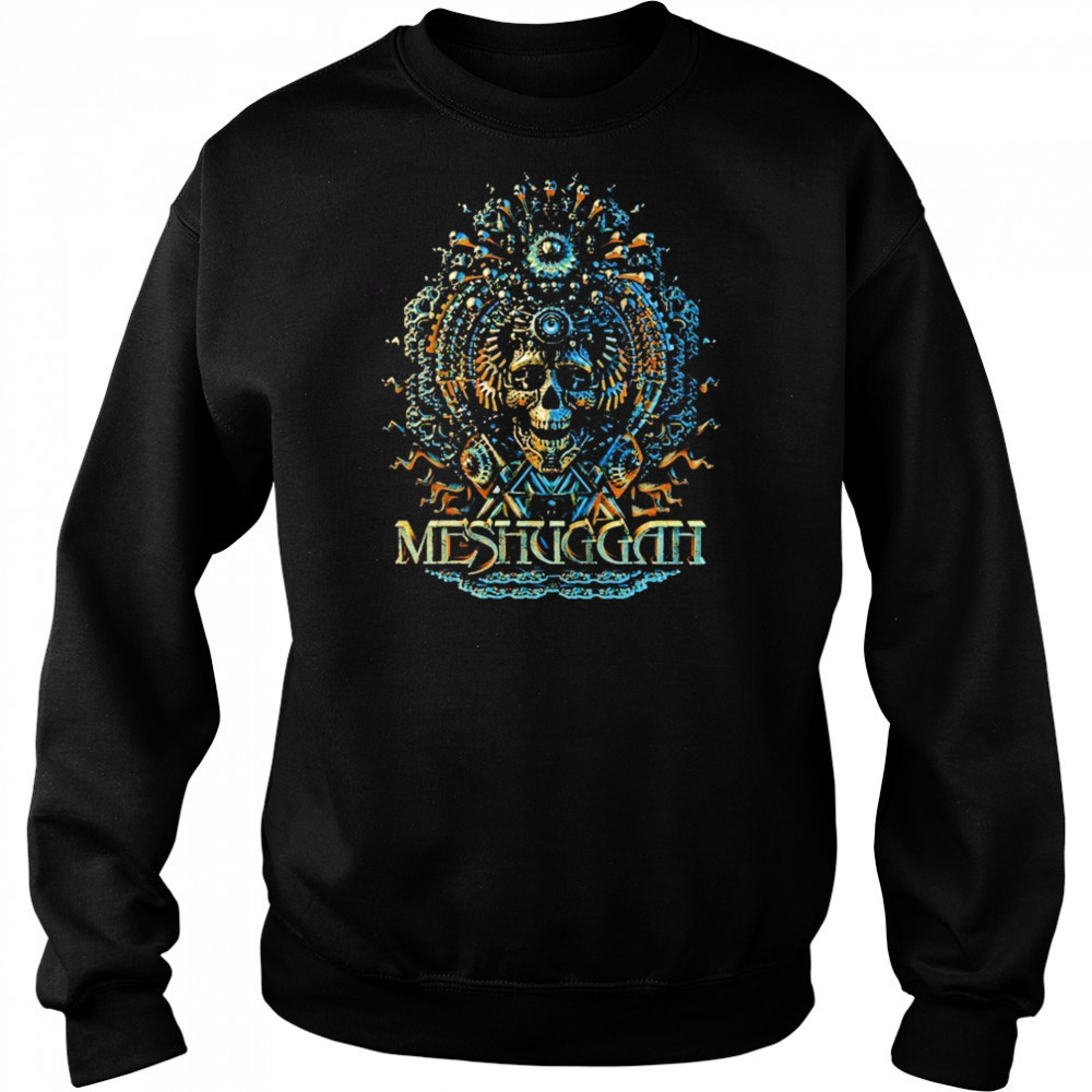 Meshuggah Electric Skull T-shirt Sweatshirt