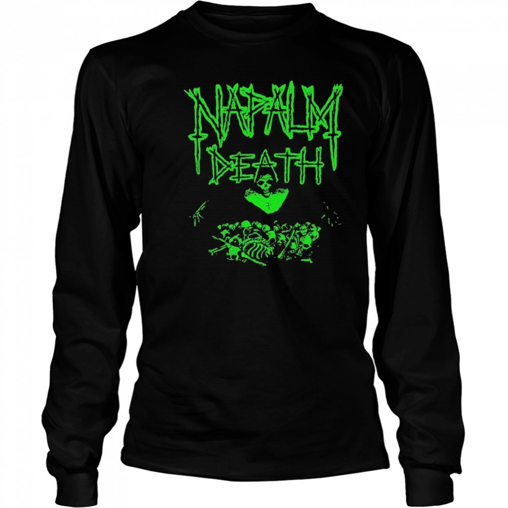 Napalm Death NunSkullz T-shirt Long Sleeved
