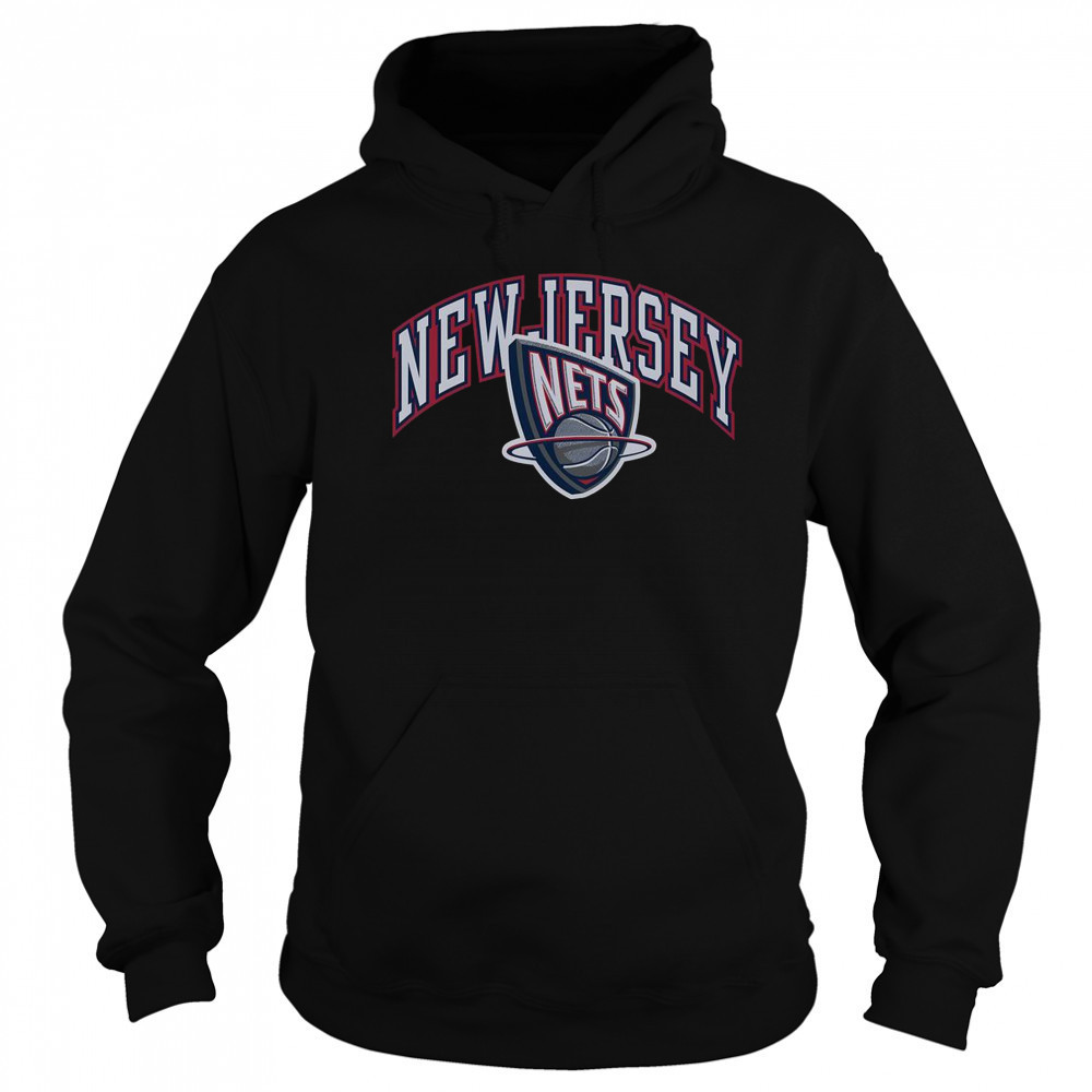 New Jersey Nets Logo T-Shirt Hoodie