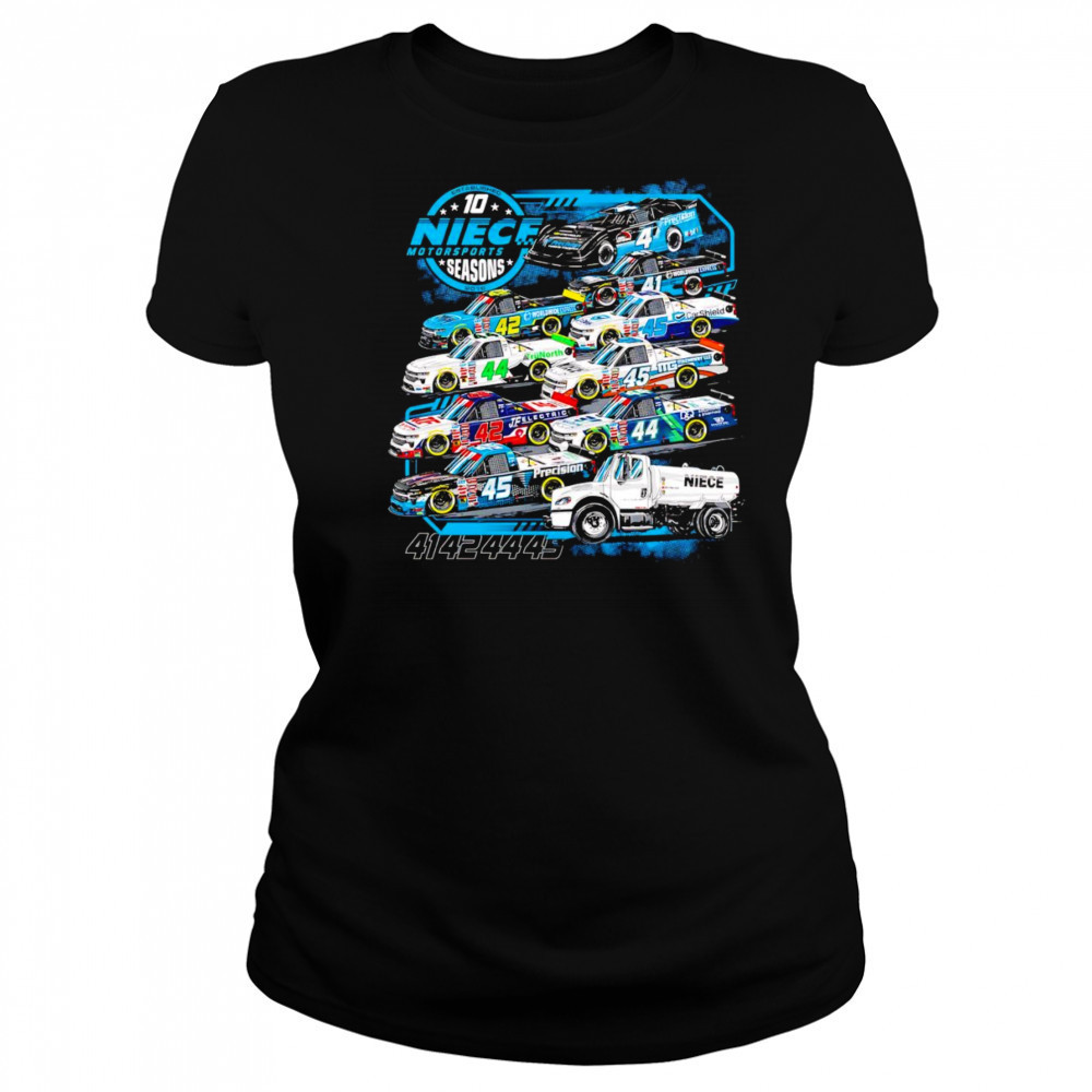Niece Motorsports 10 Seasons shirt Women's T-shirt