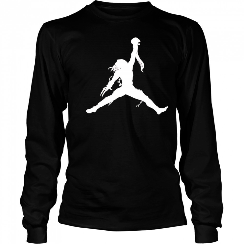 Predator Jordan Air logo shirt Long Sleeved