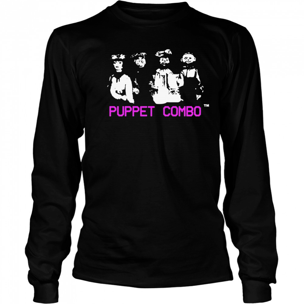 Puppet Combo VHS Logo T-Shirt Long Sleeved