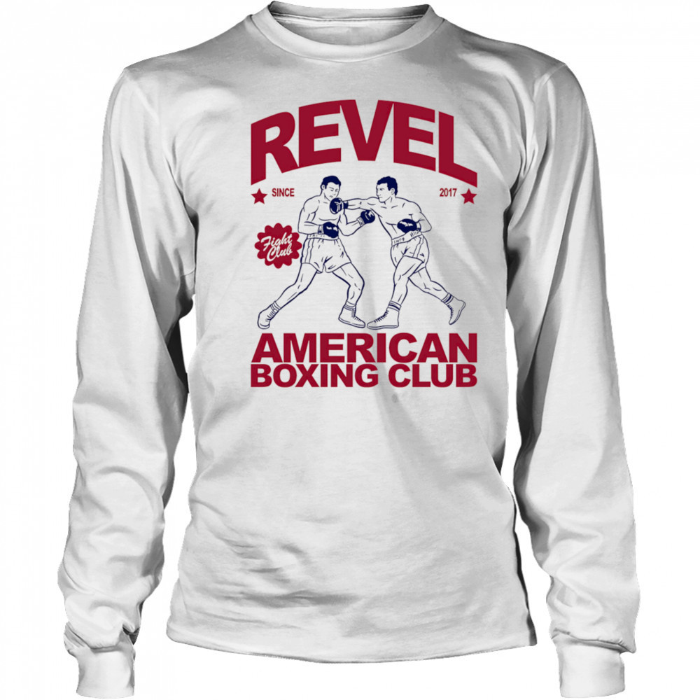 Revel American boxing club oversized shirt Long Sleeved
