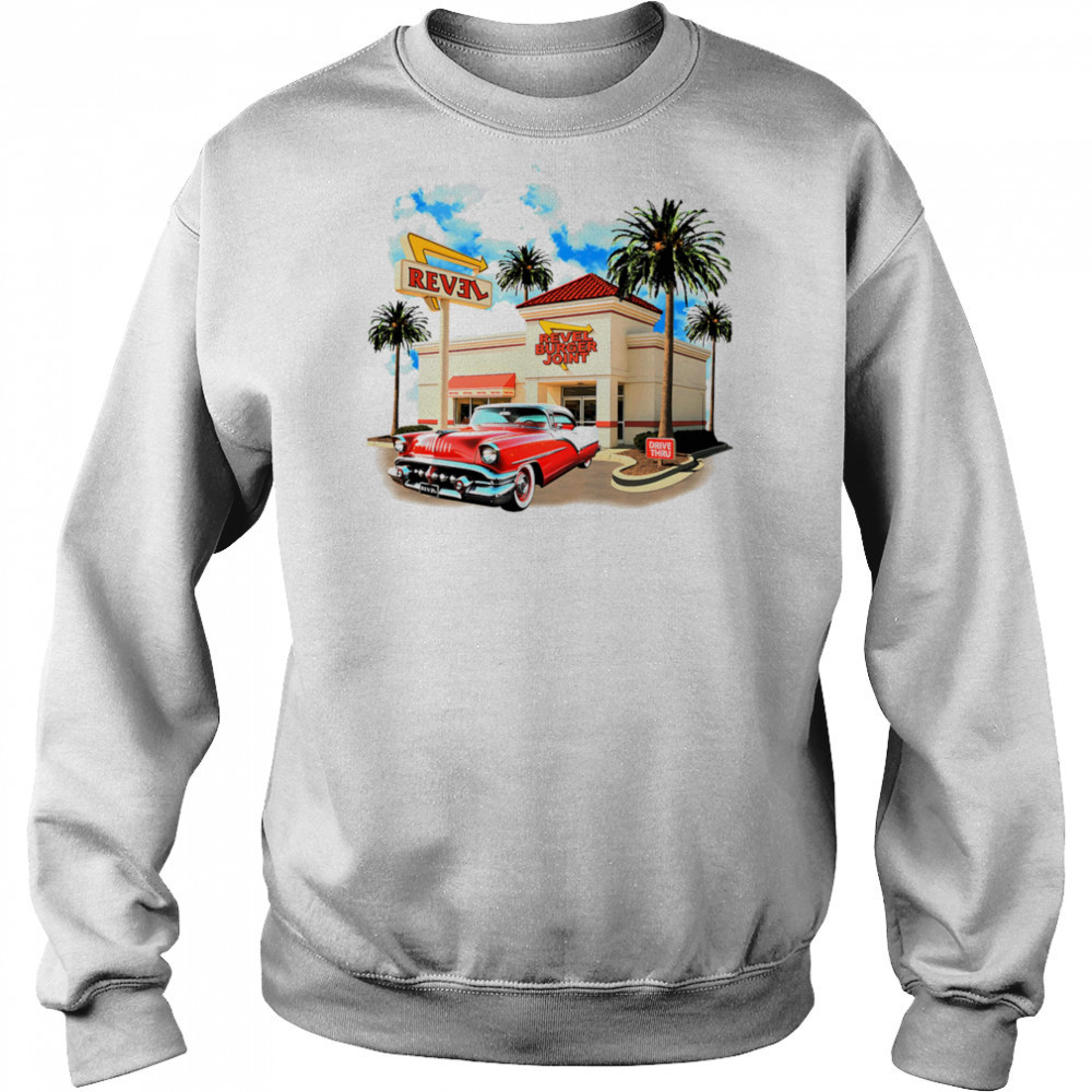 Revel burger joint oversized shirt Sweatshirt