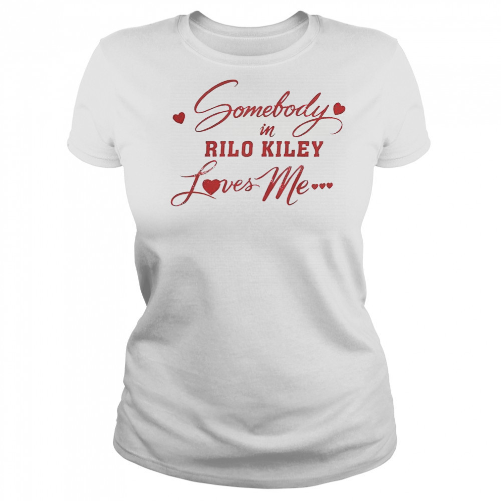 Rilo Kiley Somebody Loves Me Heart T-Shirt Women's T-shirt
