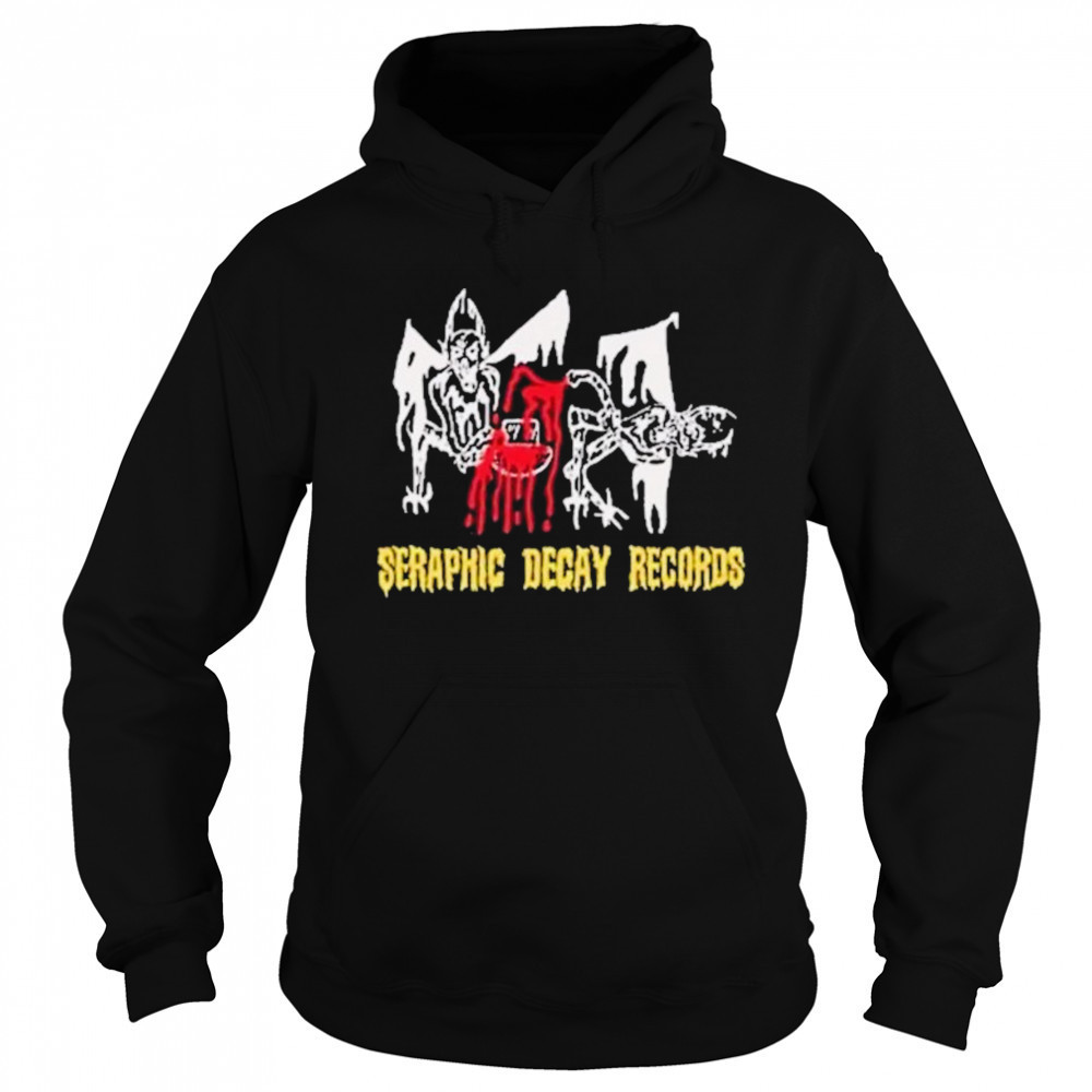 Seraphic Decay Records T-shirt Hoodie
