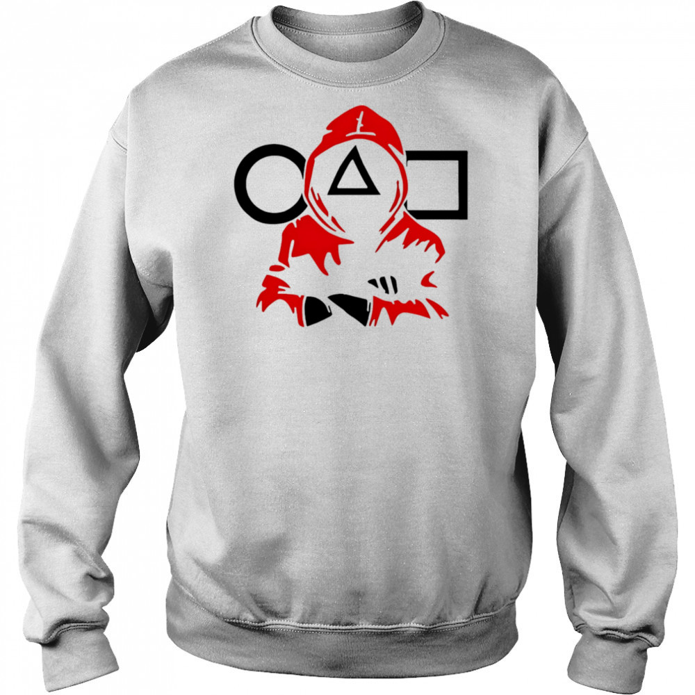 Squid Game round square triangle shirt Sweatshirt