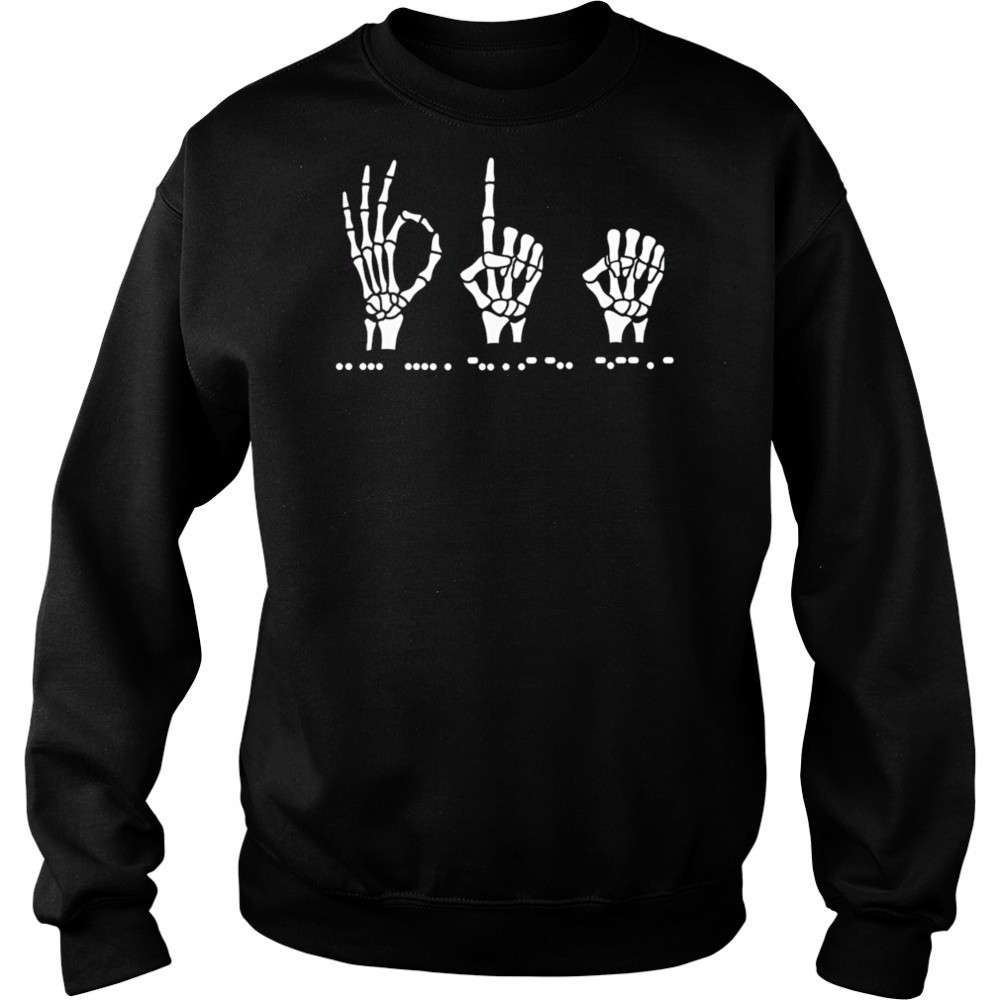 Subtle antI Trump sign language fdt shirt Sweatshirt