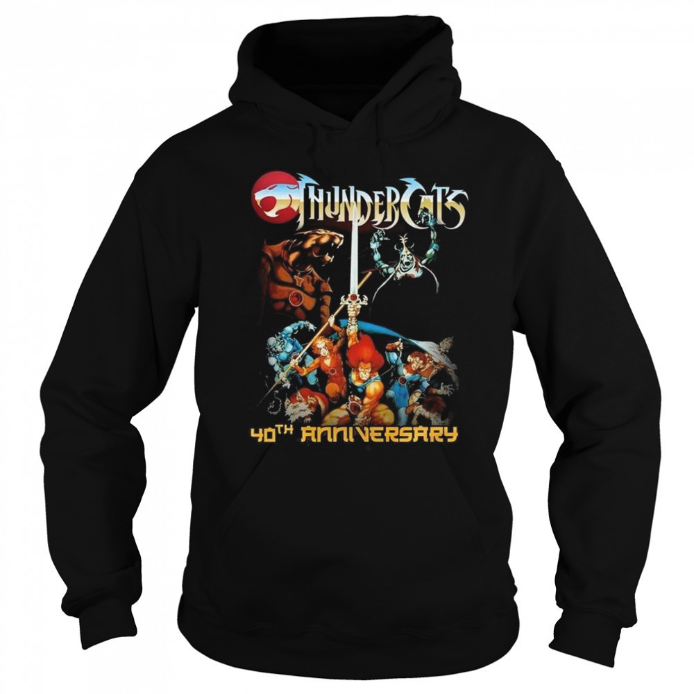 Thundercats 40th Anniversary Shirt Hoodie