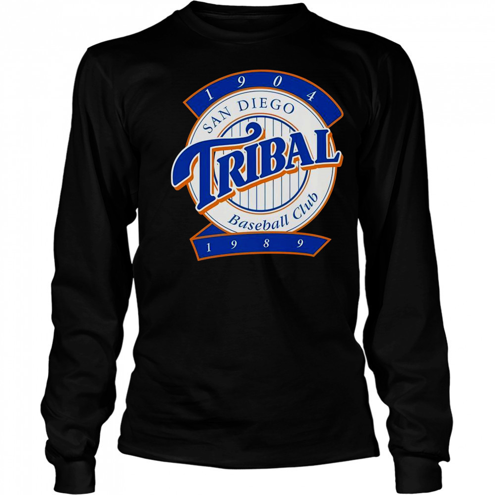 Tribal Streetwear SD Pinstripe 1904 1989 T-Shirt Long Sleeved