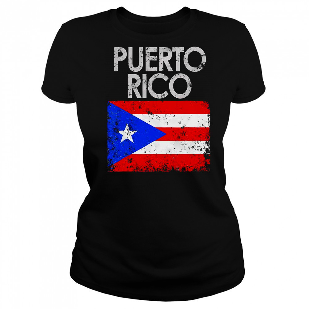 Vintage Puerto Rico Puerto Rican Flag Pride T-Shirt Women's T-shirt