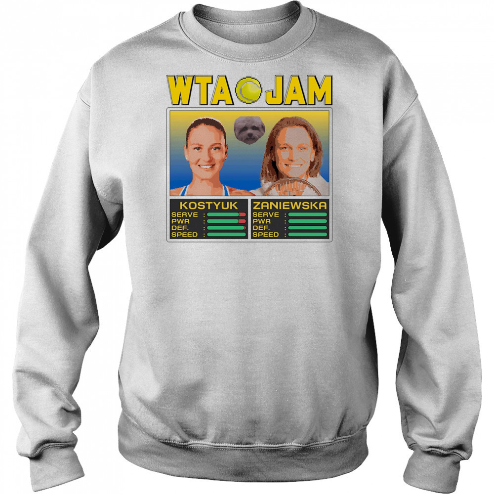WTA Jam Kostyuk and Zaniewska shirt Sweatshirt