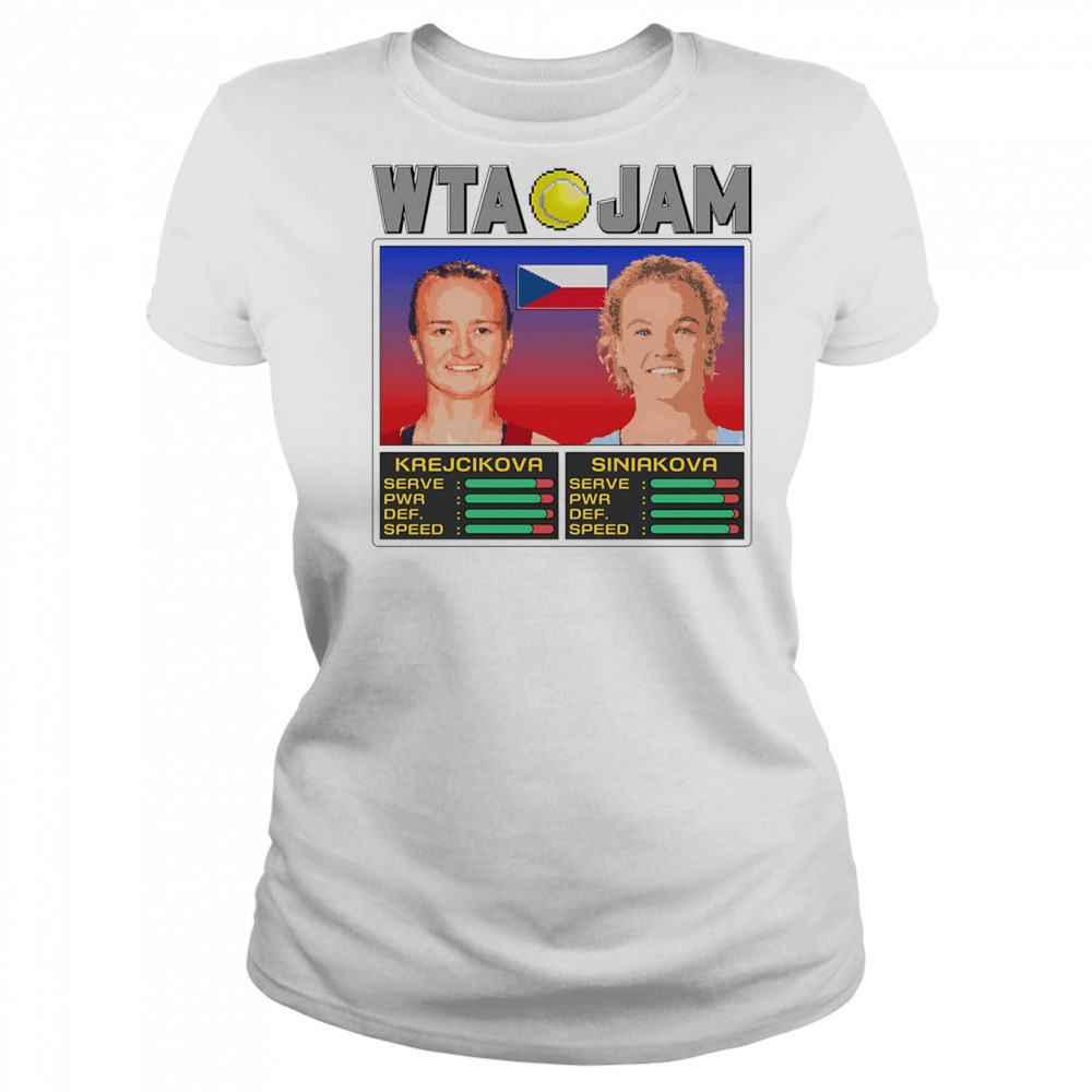 WTA Jam Krejcikova and Siniakova shirt Women's T-shirt