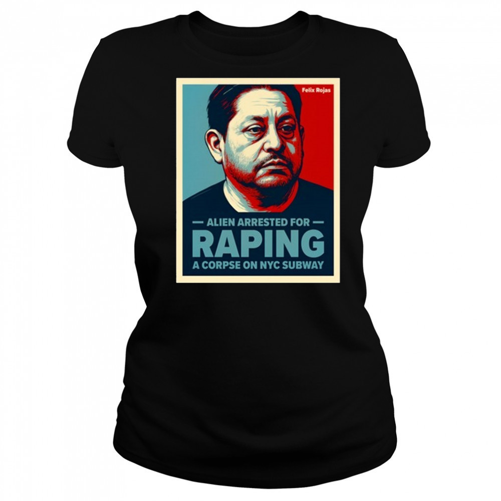 Alien Arrested For Raping A Corpse On Nyc Subway Retro Portrait t-shirt Women's T-shirt