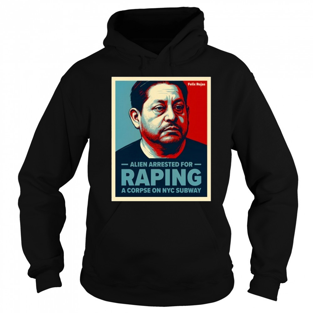 Alien Arrested For Raping A Corpse On Nyc Subway Retro Portrait t-shirt Hoodie